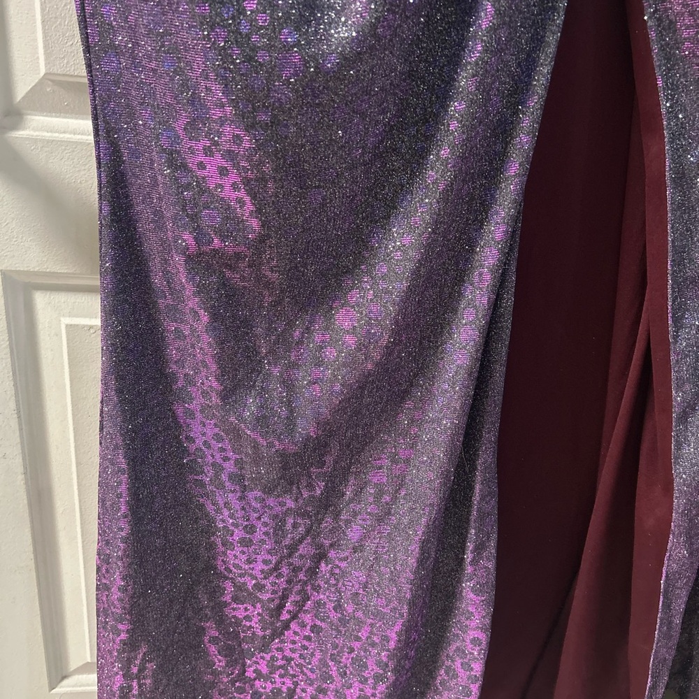 Cinderella Sparkling Purple Dress - Picture 5 of 12